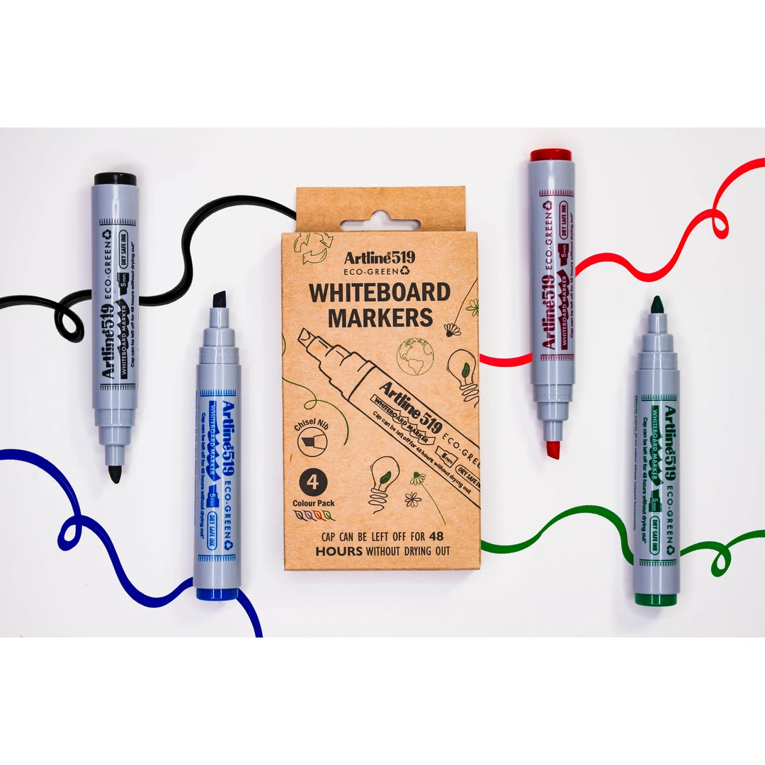 Artline 519 ECO-GREEN Whiteboardpenna Ass (4) - Bild 2