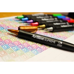 Märkpenna Artline Supreme Metallic rosa