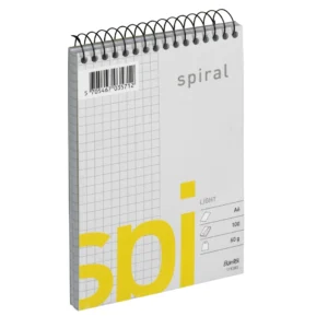 Bantex light spi spiralblock A6 rutat