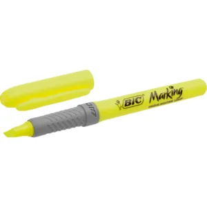 Överstrykningspenna Bic Brite Liner Grip gul