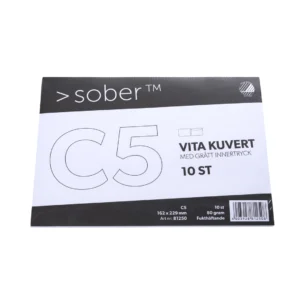 Kuvert vit C5 FH (10)