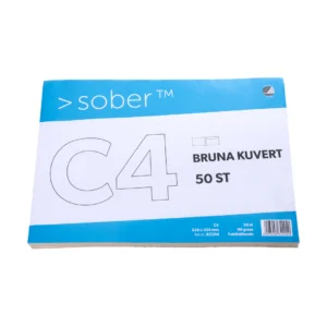 Kuvert brun C4 FH (50)