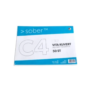 Konsumentförp Kuvert C4 fukth vit (50)