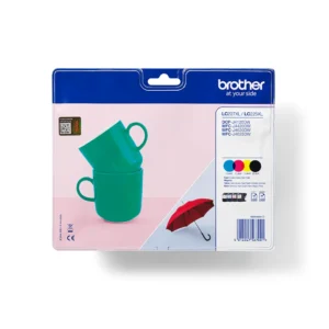 LC227XLVALBP CMYK ink cart. Multipack