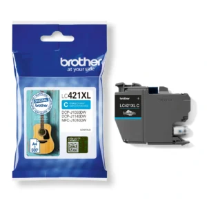 LC421XLC Cyan ink cartridge XL 500page