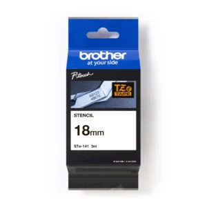 Brother 18mmx3m stenciltape black