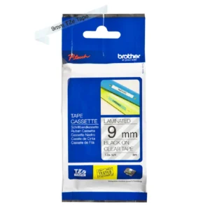 Brother TZe tape 9mmx8m black/clear