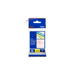 Brother TZe tape 12mmx8m red/clear