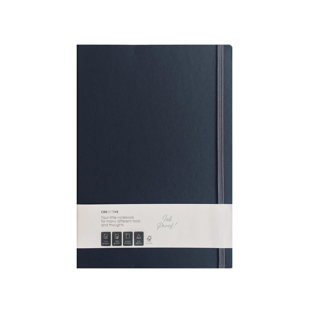 Notebook Creartive grey A4 Olinjerad 120gsm - Bild 2