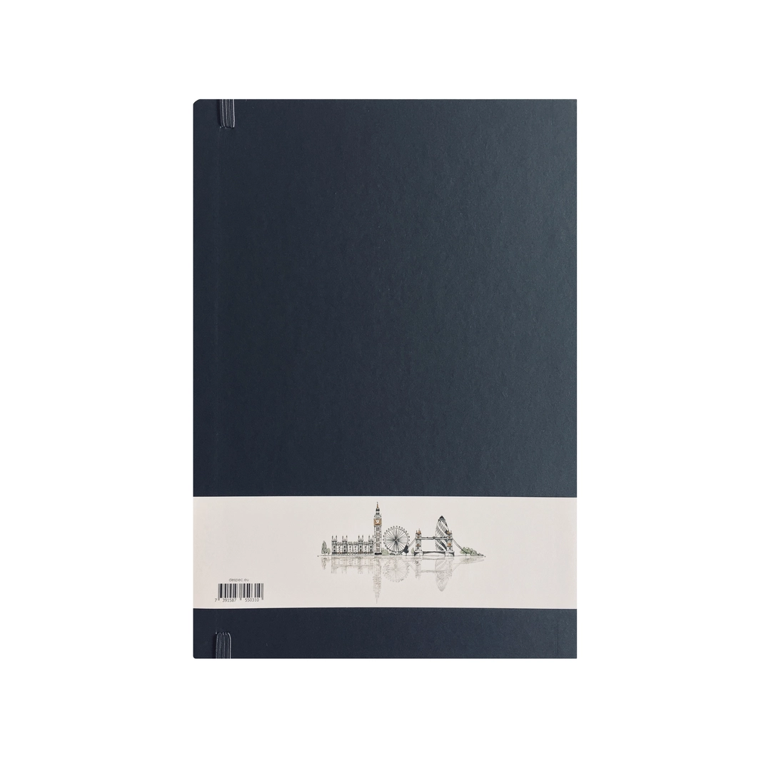 Notebook Creartive grey A4 Olinjerad 120gsm - Bild 3