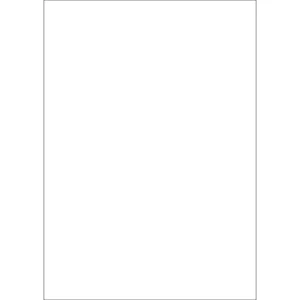 Färgat papper A4 130g vit 50/fp