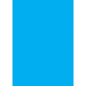 Färgat papper A4 130g klarblå 50/fp