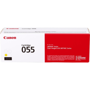 CLBP 055 Yellow Toner Cartridge 2.1K