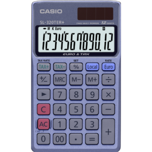 Casio räknare SL-320TER+