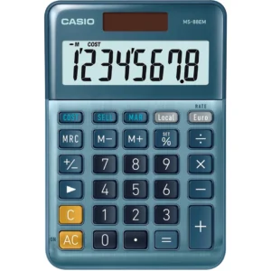 Räknare Casio MS-88EM blå