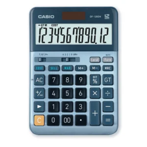 Räknare Casio DF-120EM, Blå