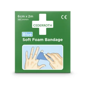 Cederroth Soft Foam Bandage Blue 6cmx2m