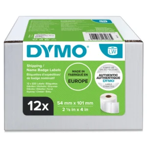 DYMO LabelWriter 54 mm x 101 mm Frakt-/Namnskyltsetiketter 1