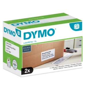 DYMO LabelWriter 102 mm x 59 mm Högkapacitet Stora Fraktetik