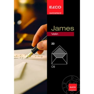 James Velin kuvert C6. 20-pack