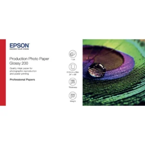 24'' Production Photo Paper Glossy 200g 30m
