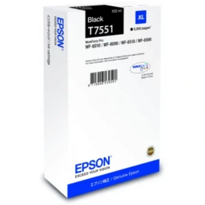 T7551 black ink XL