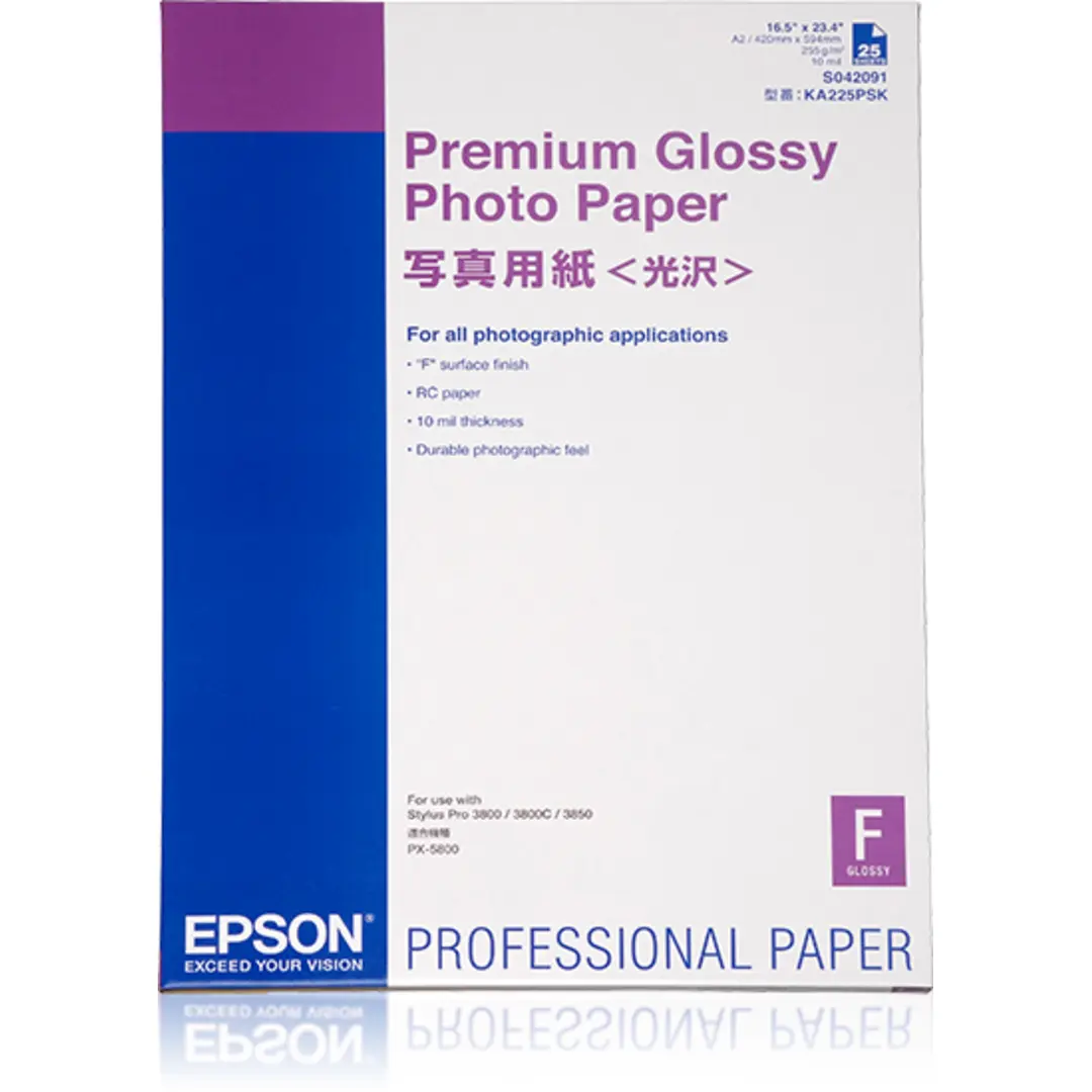 A2 Premium gloss Photo Paper 255g (25)