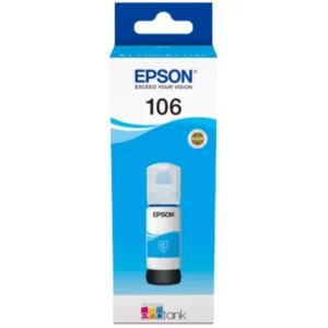 T106 EcoTank Cyan Ink bottle