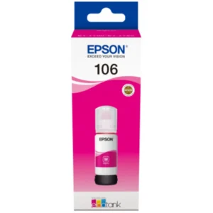 T106 EcoTank Magenta Ink bottle