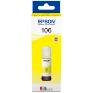 T106 EcoTank Yellow Ink bottle
