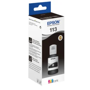 113 EcoTank Pigment Black ink bottle