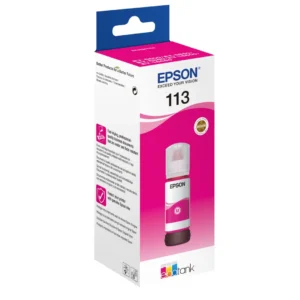 113 EcoTank Pigment Magenta ink bottle