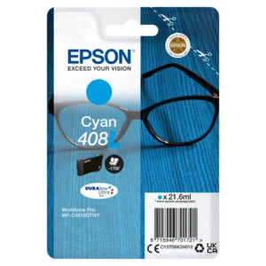 Epson 408L Cyan Ink cartridge 1.7k