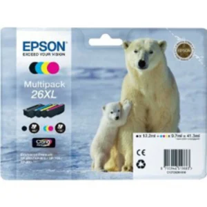 T2636 Multipack 4-colours XL w/alarm