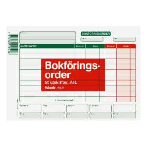 bokföringsorder