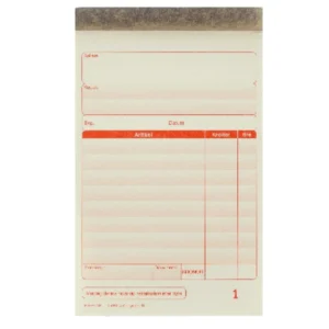 Blankett kassanotor A6 2X50