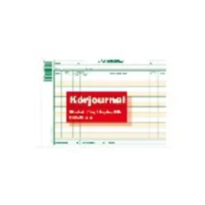 Blankett körjournal A5L 2X50