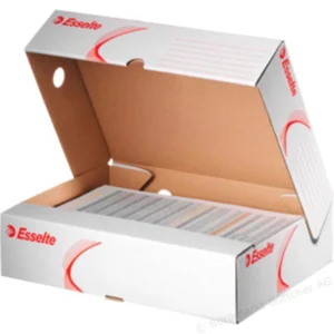 Arkivbox liggande 80mm vit (10)