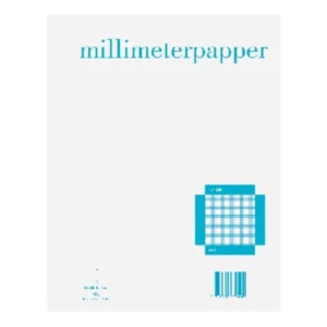 Millimeterrutat papper A4 1x1mm 50 ark