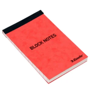 Blocknotes 130x80 linjerat