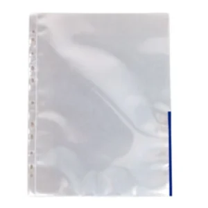 Plastficka Signal 105my PP  A4  blå(100)