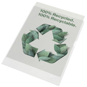 Mapp Esselte Recycled A4 OP 100my /100