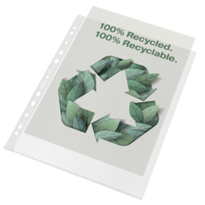 Ficka Esselte Recycled A4Maxi OP100m/100