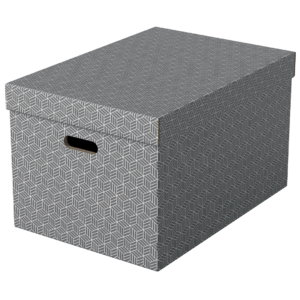 Förvaringsbox Esselte Home grå Large (3)