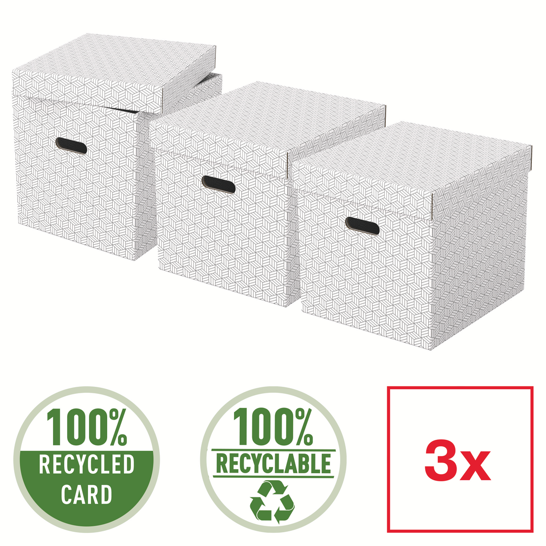 Förvaringsbox Esselte Home kub vit (3) - Bild 2