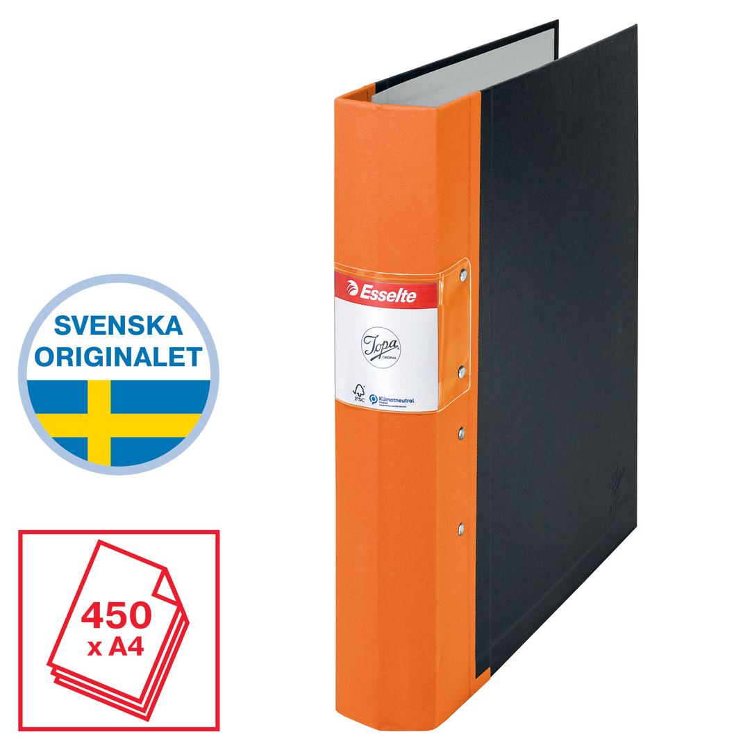 Träryggspärm Jopa A4/60 orange - Bild 3