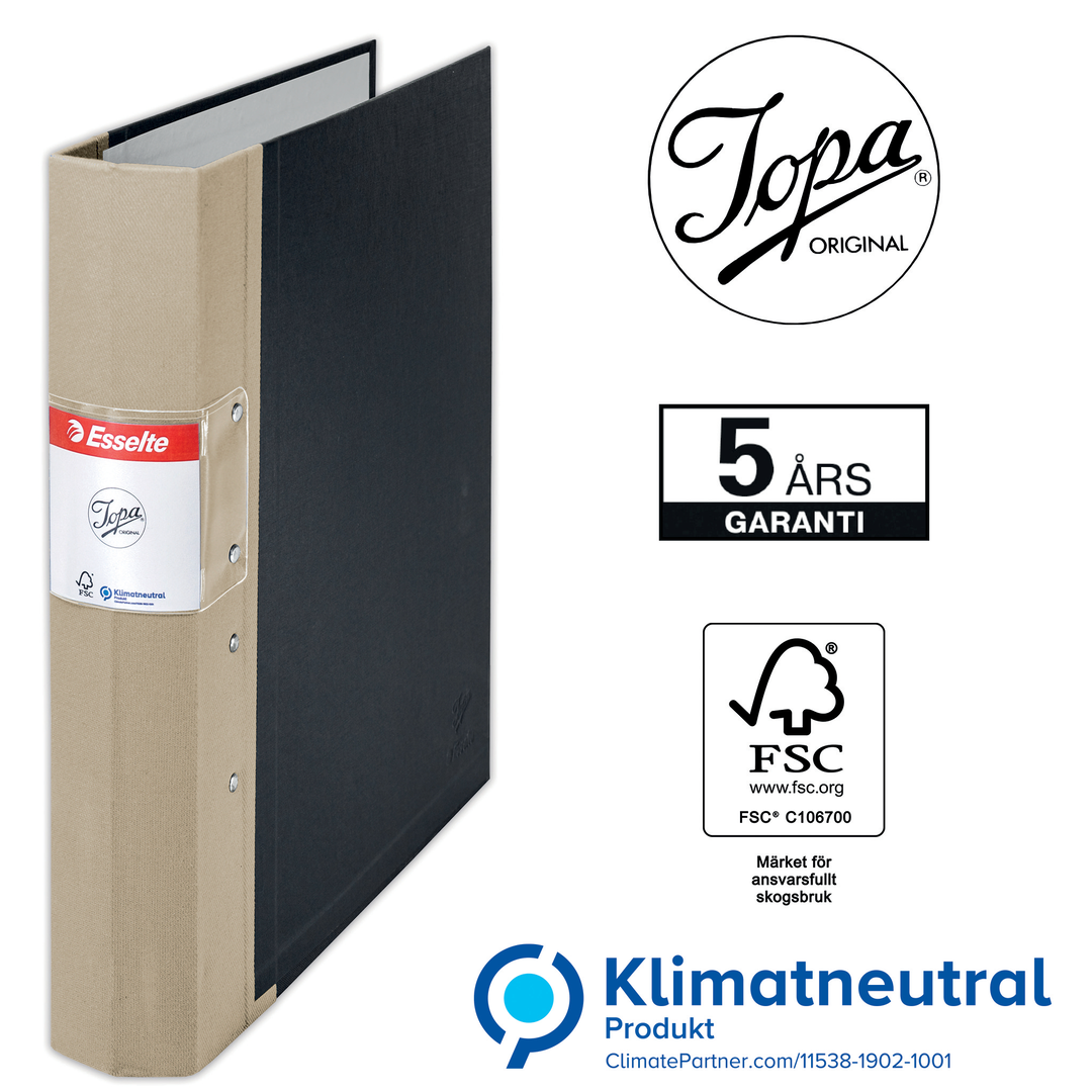 Träryggspärm Jopa A4/60 beige - Bild 2