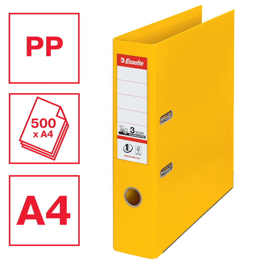 LAF Nr1 Power PP A4/75 gul EU-hålning - Bild 2