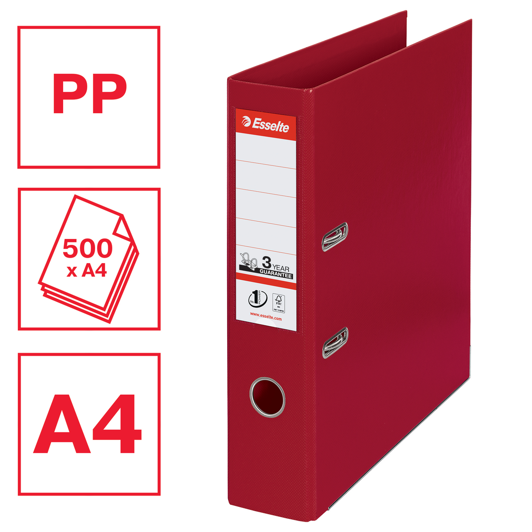 LAF Nr1 Power PP A4/75 vinröd - Bild 2