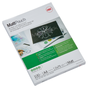 Lamination pouch GBC mat A4 75Mic (100)